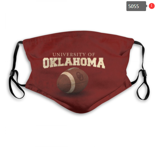 NCAA Oklahoma Sooners Dust mask with filter->nfl dust mask->Sports Accessory